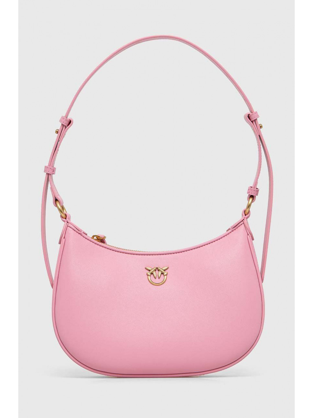 Kožená kabelka Pinko růžová barva 102790 A0F1