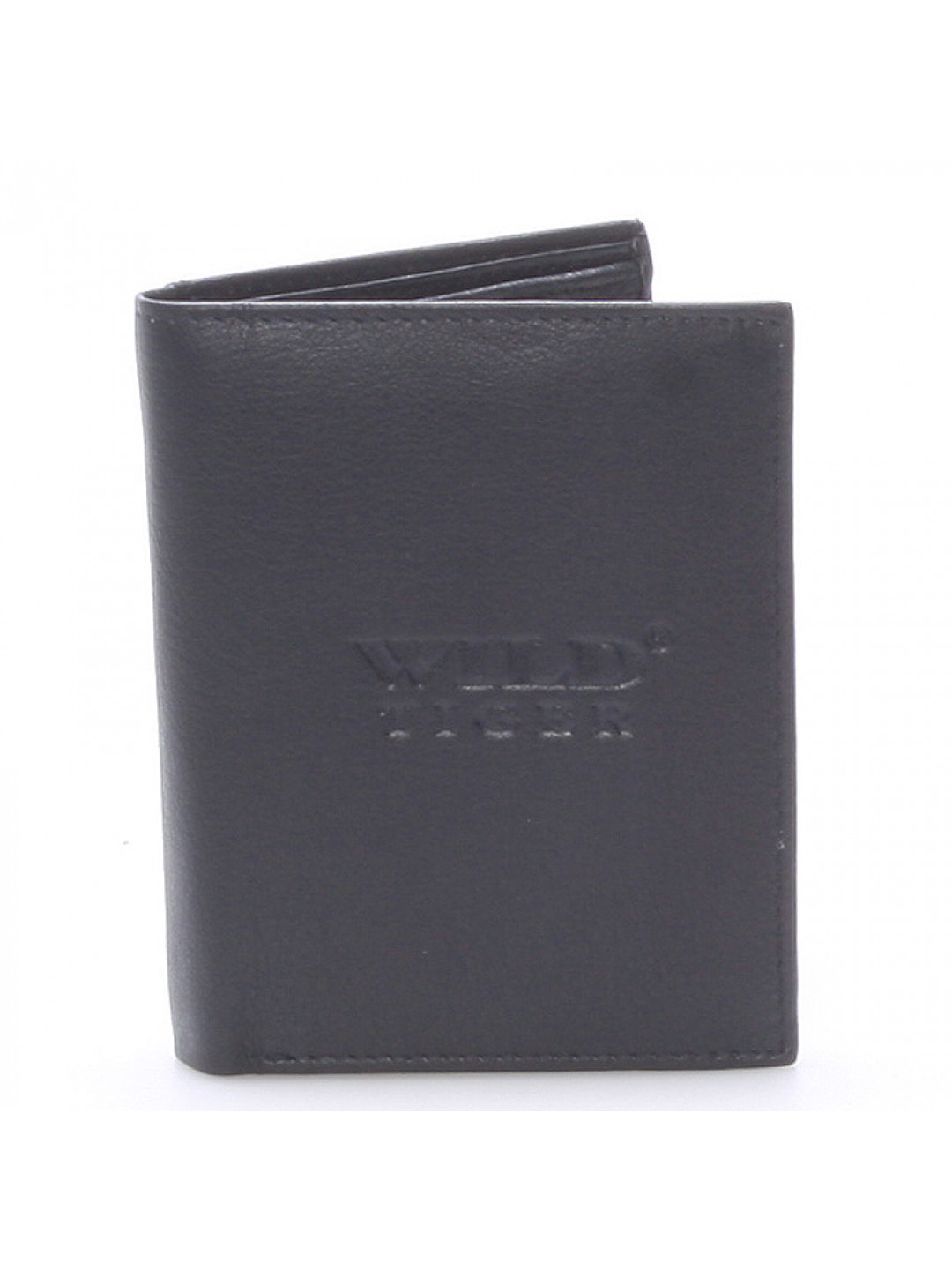 Pánská kožená peněženka černá – WILD Bartholomaios