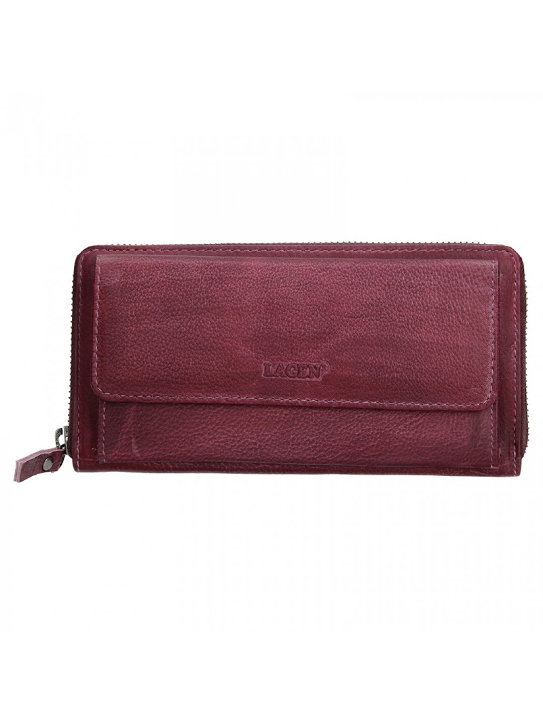 Dámská kožená peněženka Lagen Maria – fialová