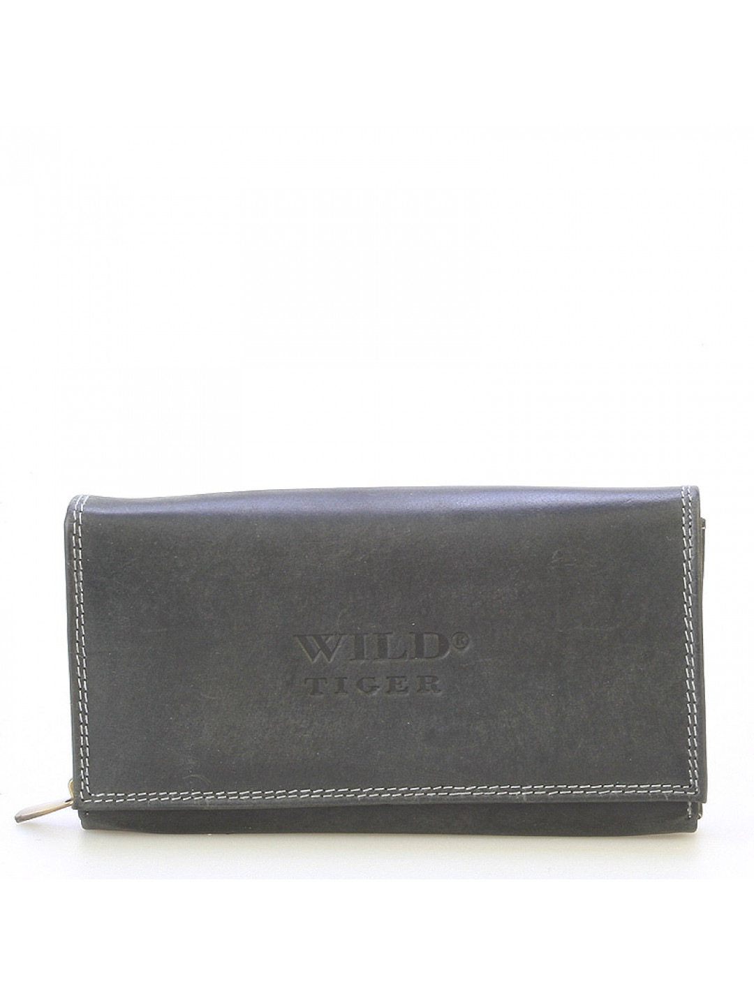 Dámská kožená peněženka černá – WILD Haemon