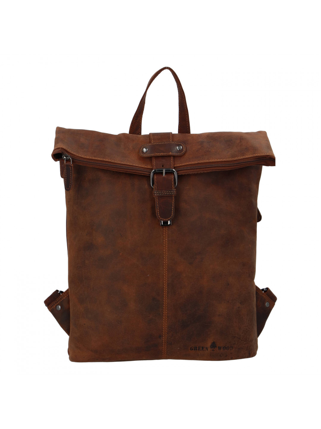 Luxusní kožený batoh hnědý – Greenwood Duster