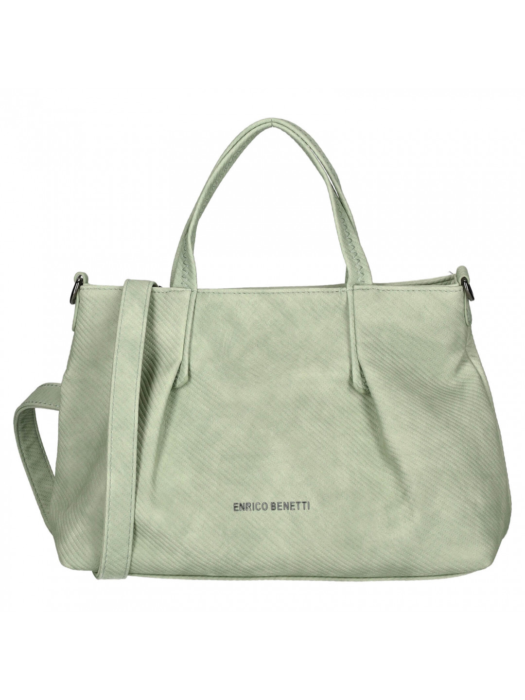 Menší dámská kabelka Enrico Benetti Dorés – světle zelená