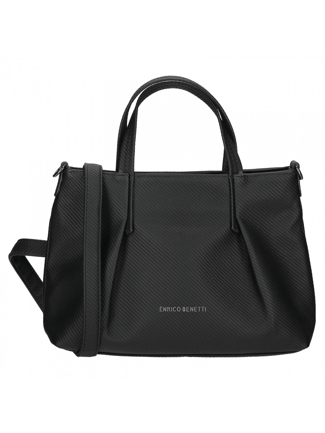 Menší dámská kabelka Enrico Benetti Dorés – černá