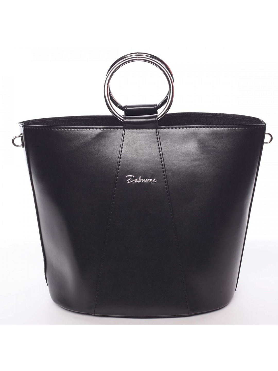 Nadčasová dámská kabelka s organizérem černá – Delami Karsyn