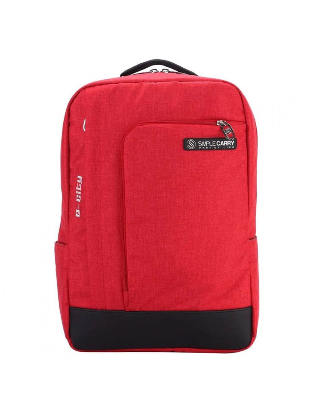 SimpleCarry Městský batoh E-City 2 – červená
