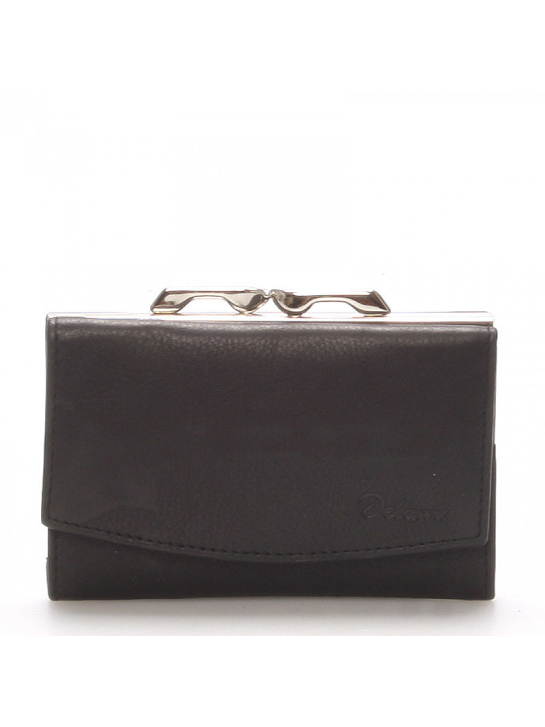 Dámská kožená peněženka černá – Delami Xiana
