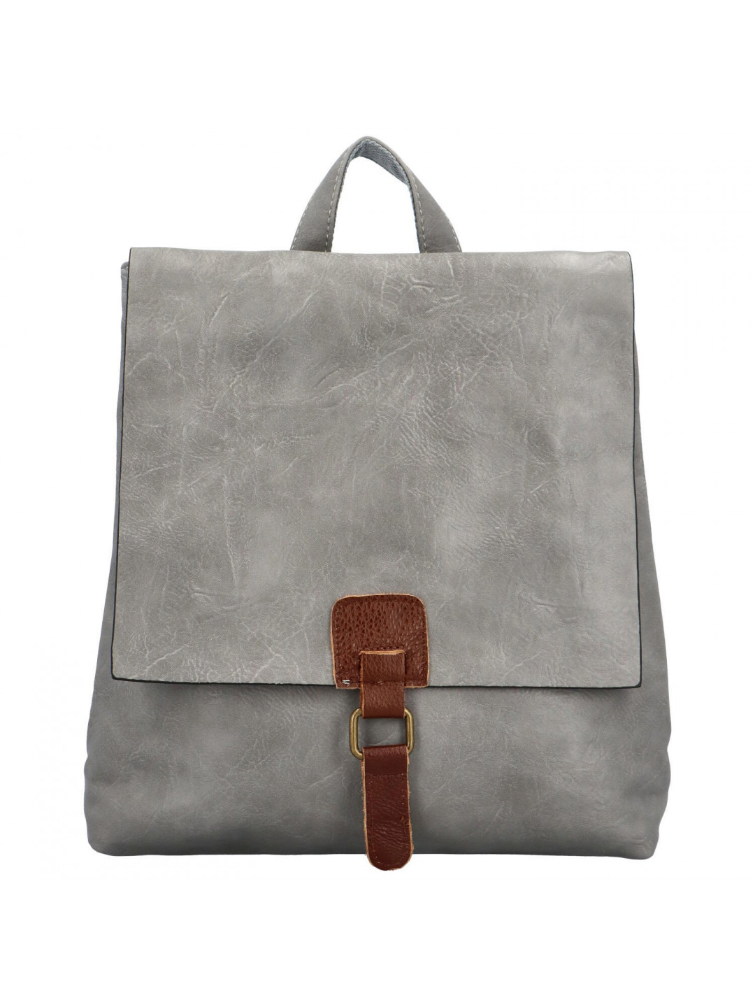 Stylový dámský kabelko-batoh Friditt šedá