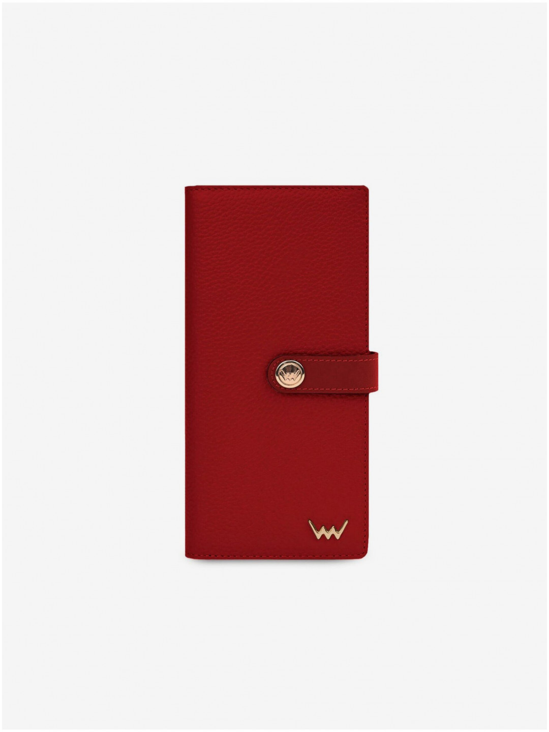 Červená dámská kožená peněženka Vuch Verdi Red