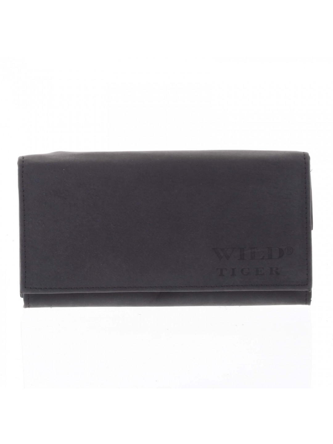 Dámská kožená peněženka černá – WILD Nataniela