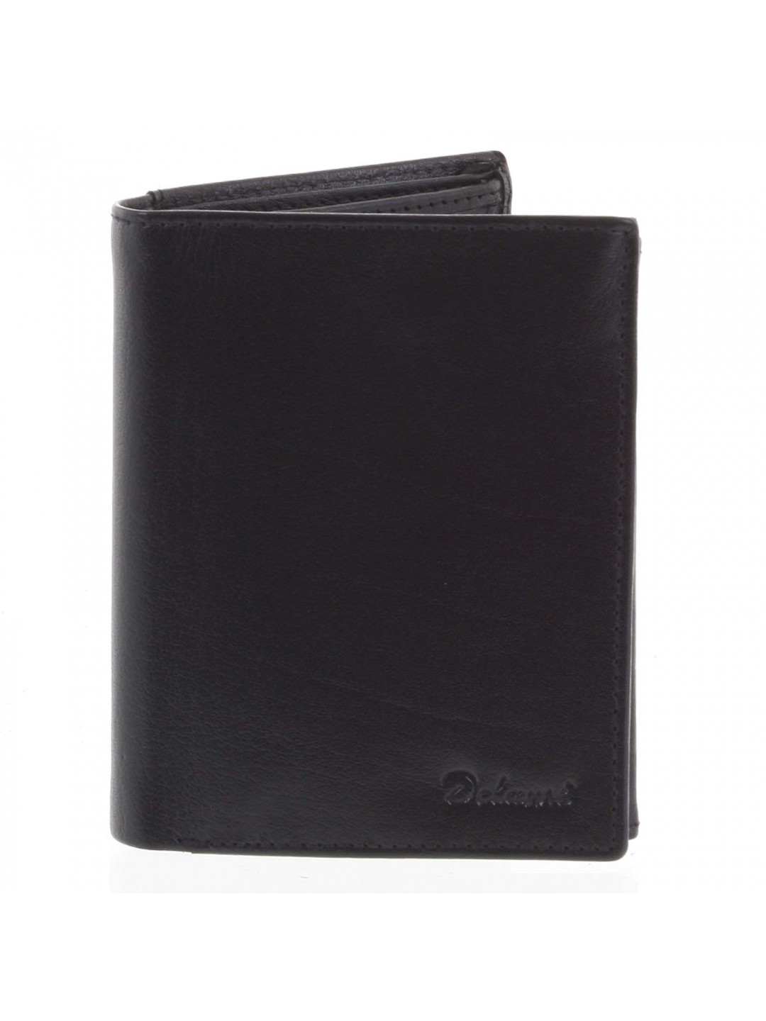 Pánská kožená peněženka černá – Delami Jawad
