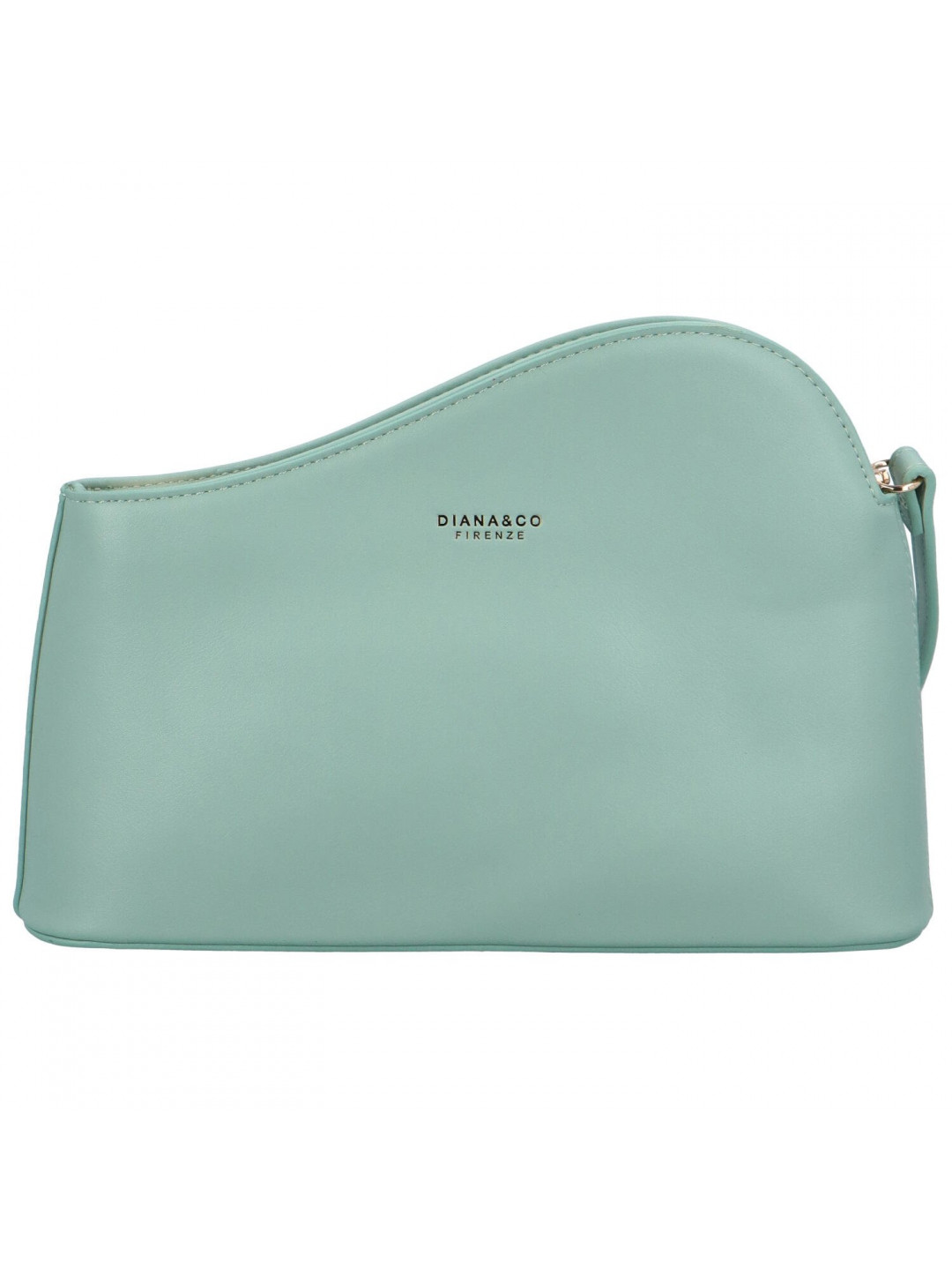 Elegantní dámská koženková crossbody Ruby světle zelená