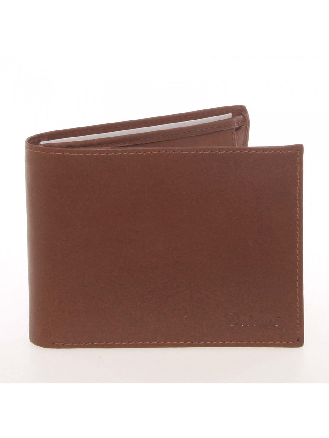 Pánská kožená koňaková peněženka – Delami Colbey