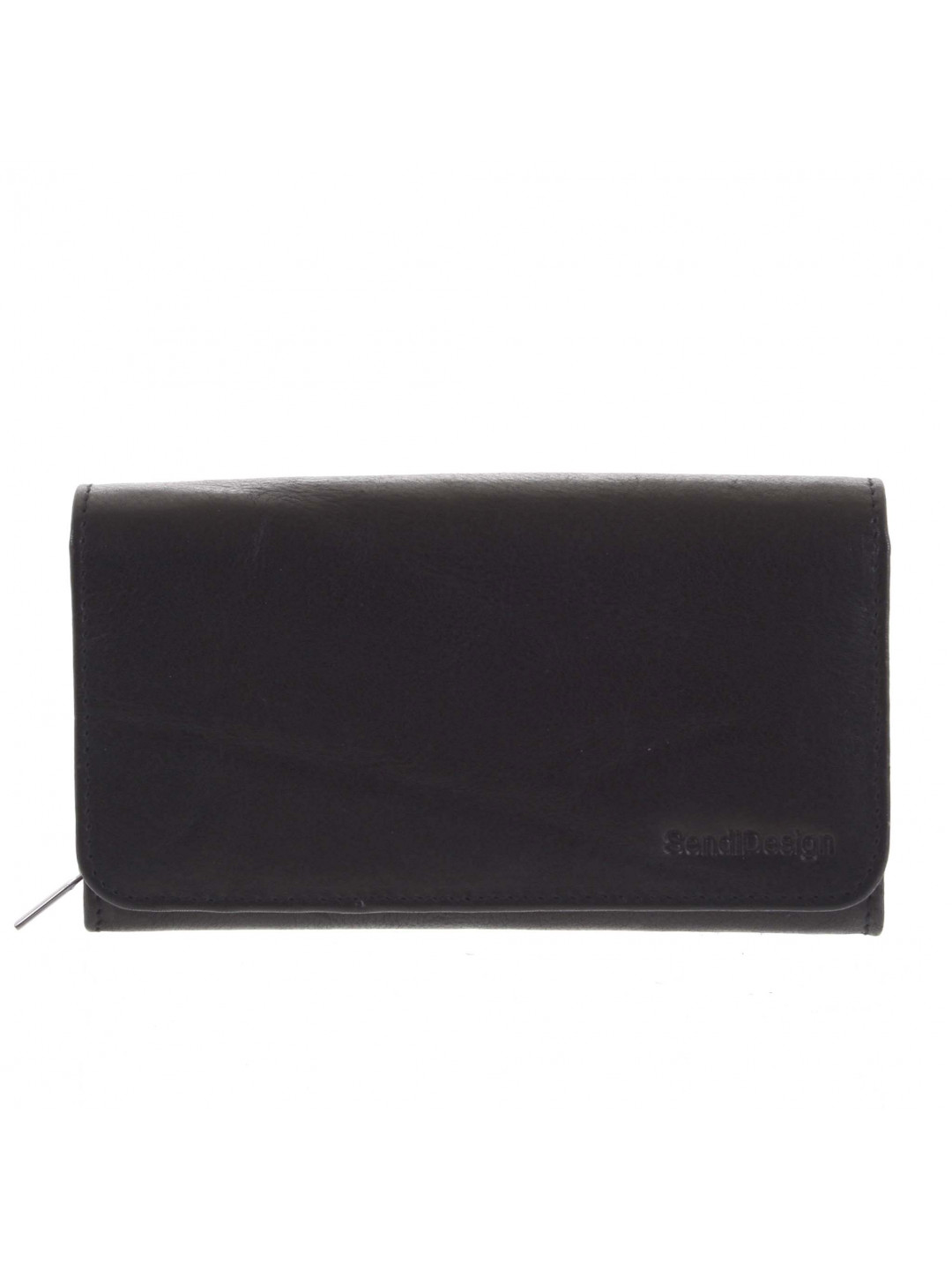 Dámská kožená peněženka černá – SendiDesign Really