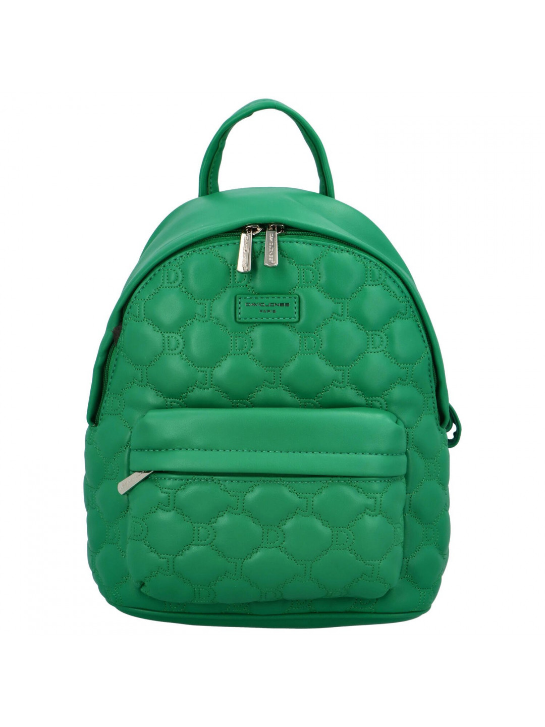 Trendový dámský koženkový batoh Danai zelená