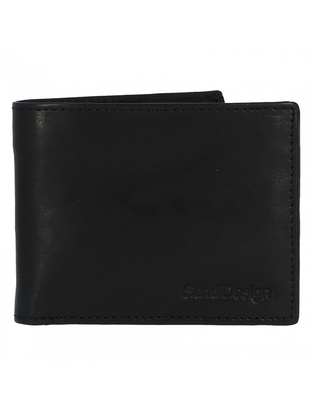 Pánská kožená peněženka černá – SendiDesign Boster