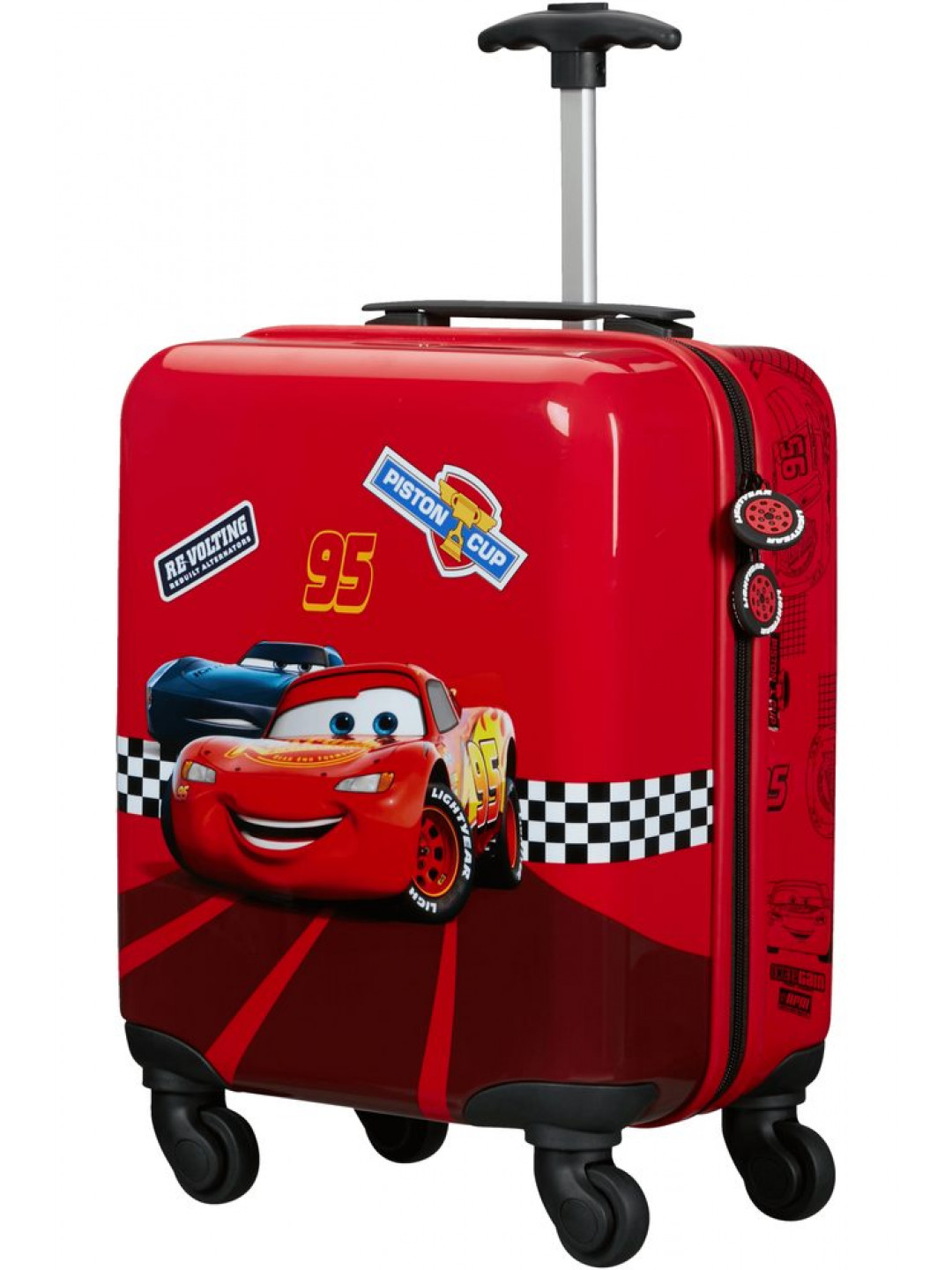 Samsonite Dětský cestovní kufr Disney Ultimate 2 0 Cars 23 5 l – červená