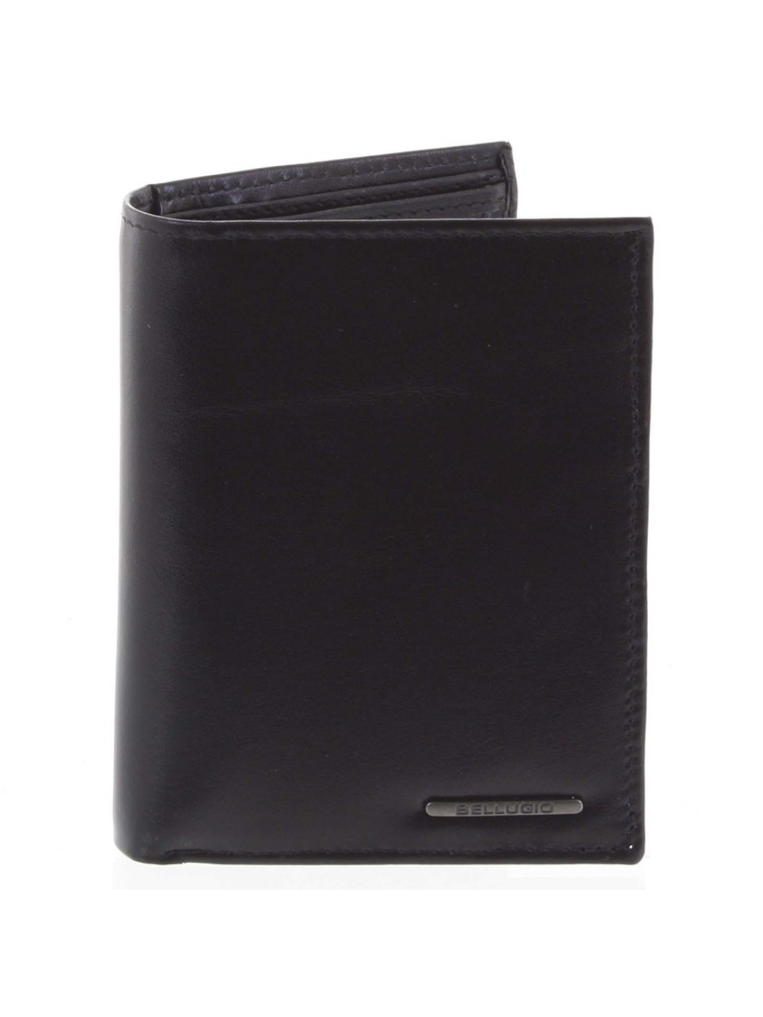 Stylová pánská kožená peněženka Enrico černá