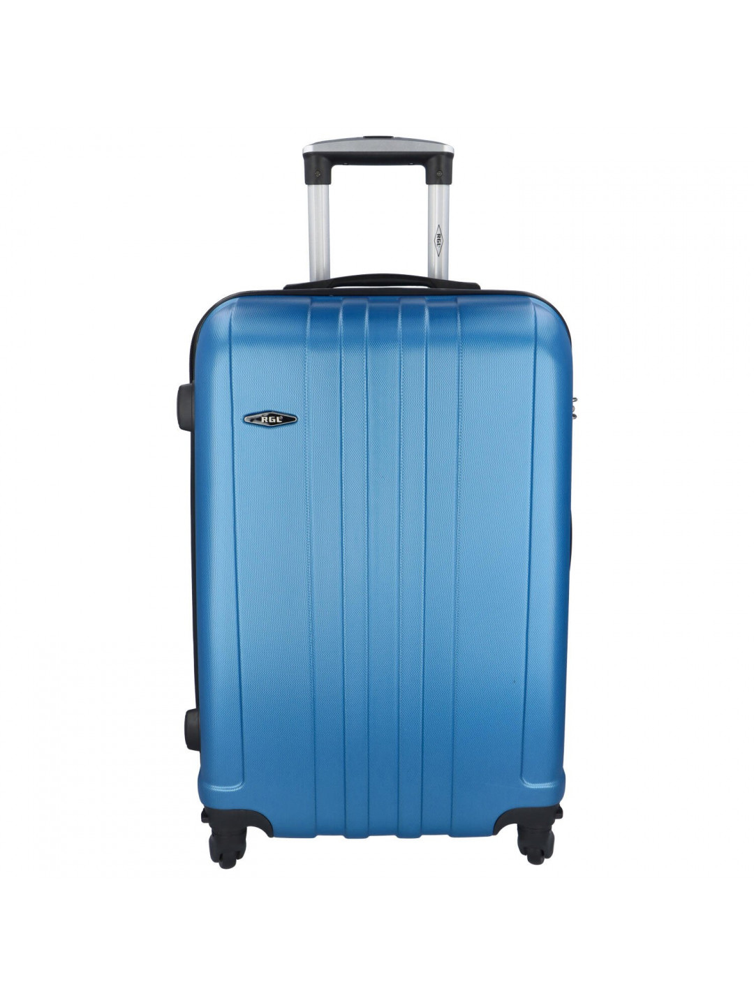 Cestovní kufr Normand Blue modrá metalická S