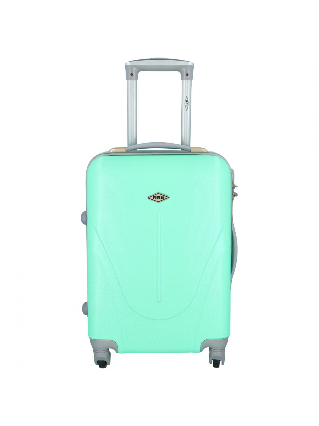 Cestovní kufr Jelly velikost S světle zelená