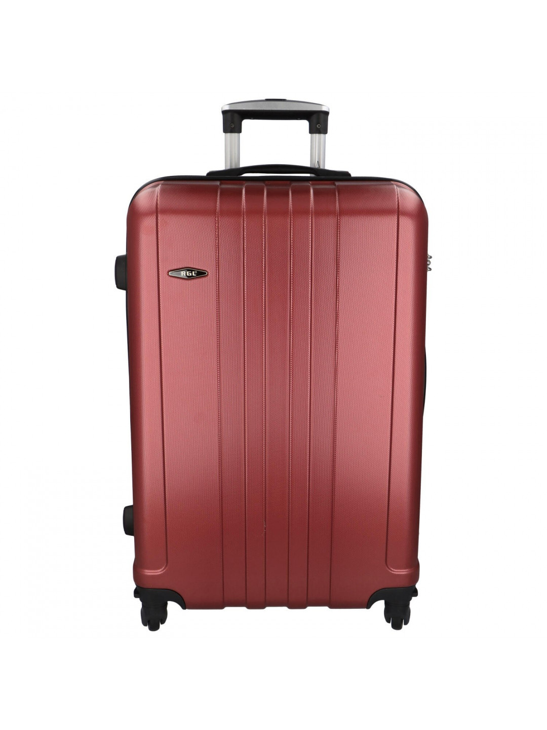 Cestovní kufr Normand Marron hnědočervená M