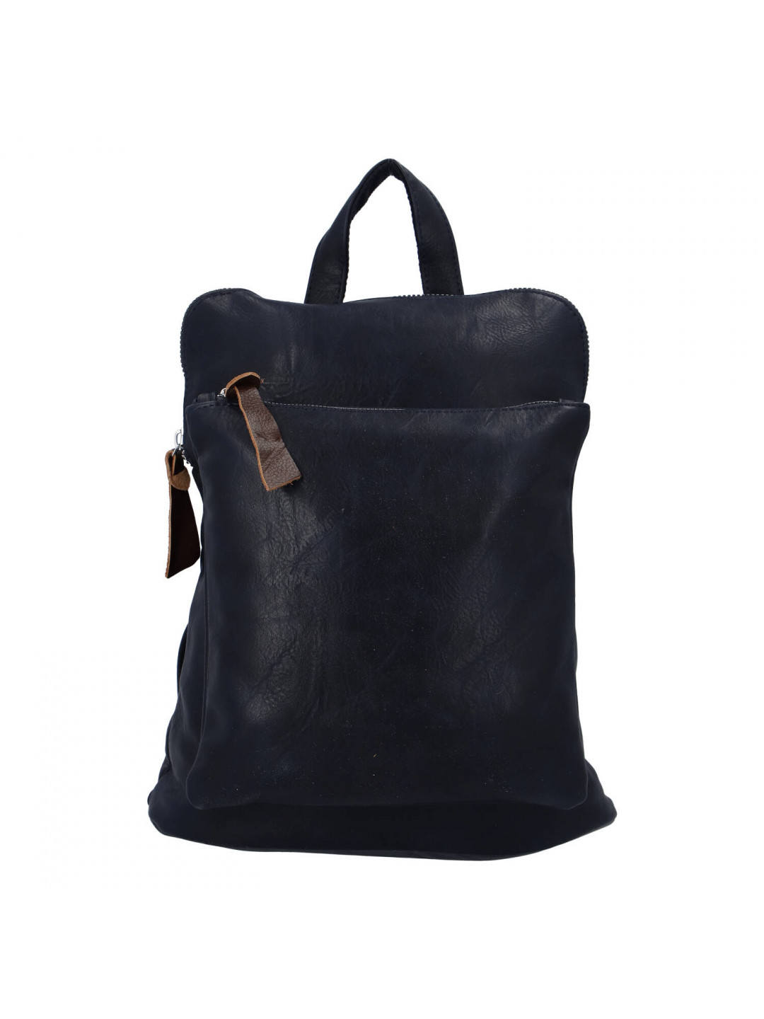 Dámský městský batoh kabelka tmavě modrý – Paolo Bags Buginni