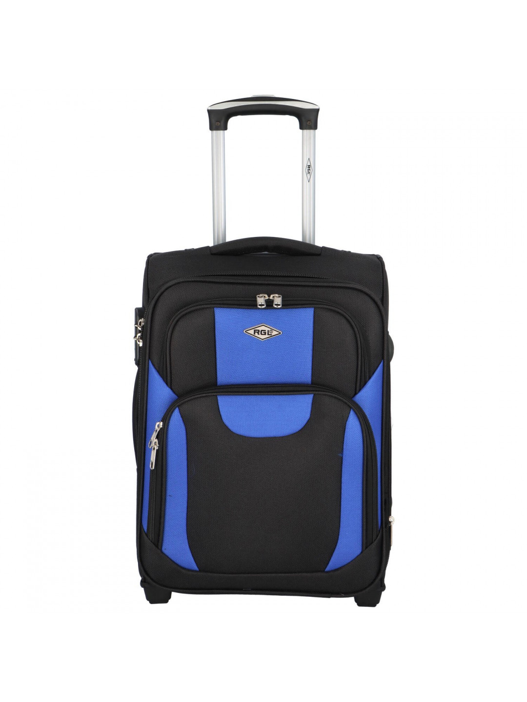 Cestovní kufr černo modrý – RGL Bond S