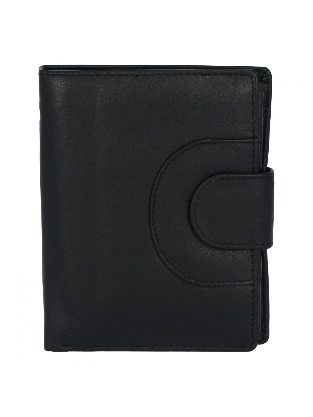 Elegantní kožená peněženka černá – Tomas Pilia