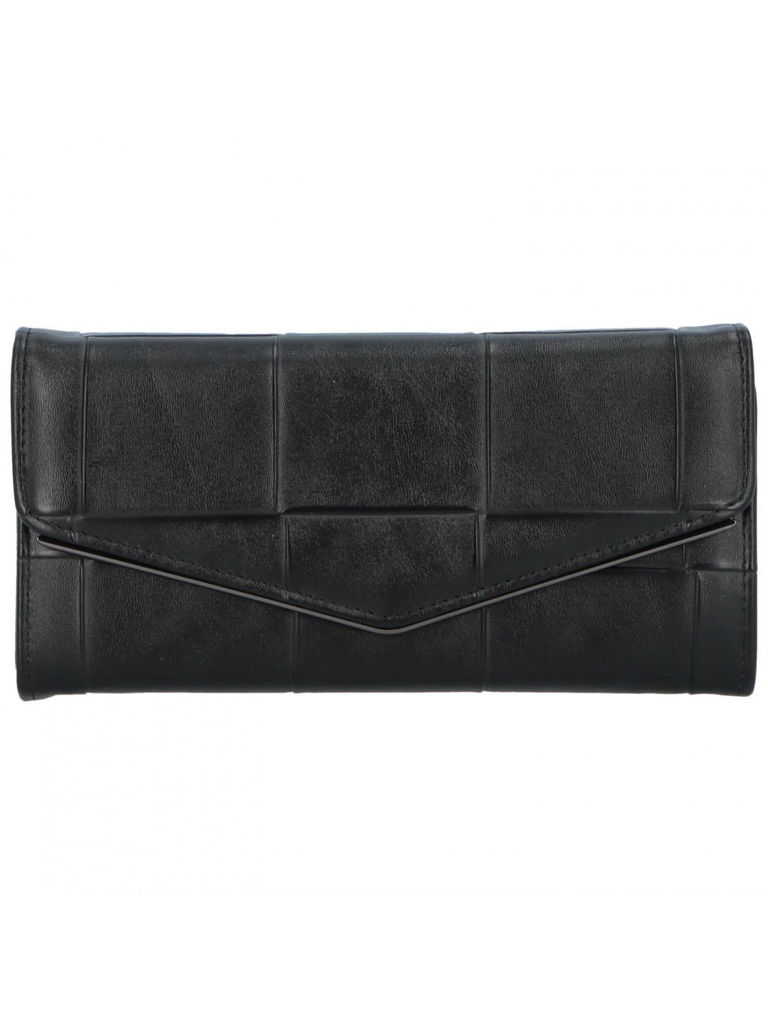 Zajímavá dámská koženková peněženka Pedrita černá