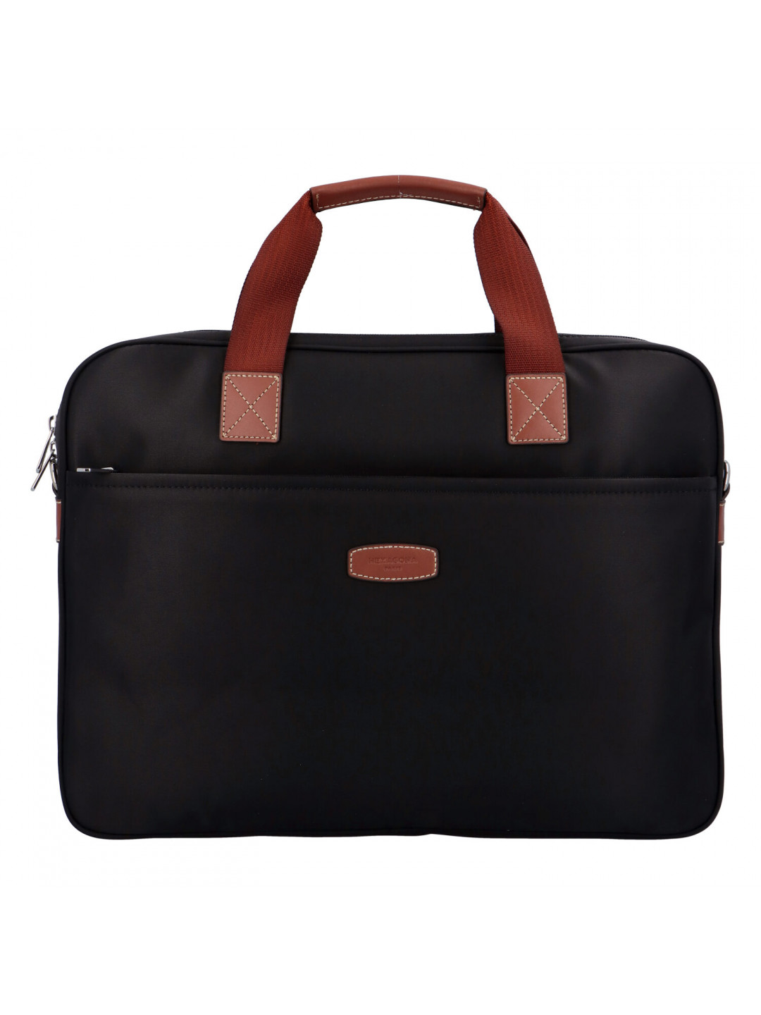 Luxusní taška na notebook černá – Hexagona 171176