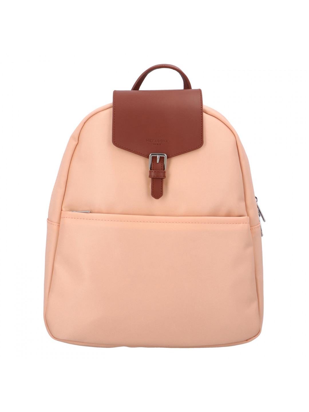 Dámský moderní batoh světle růžový – Hexagona Nalle