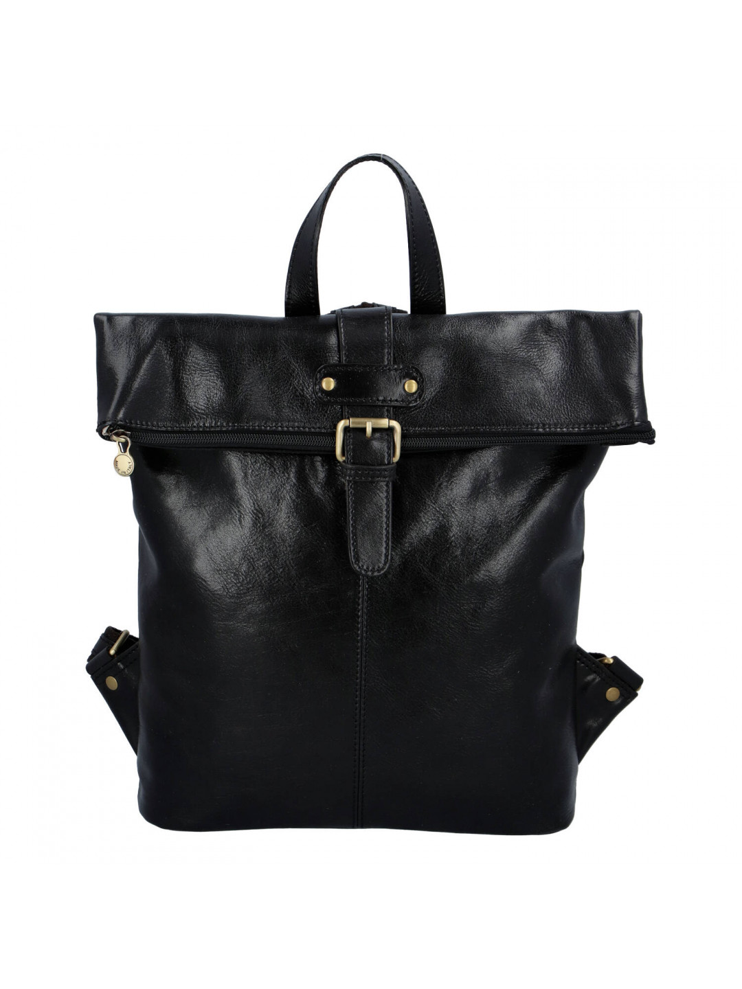 Kožený batoh černý – Delami Vera Pelle Cardony
