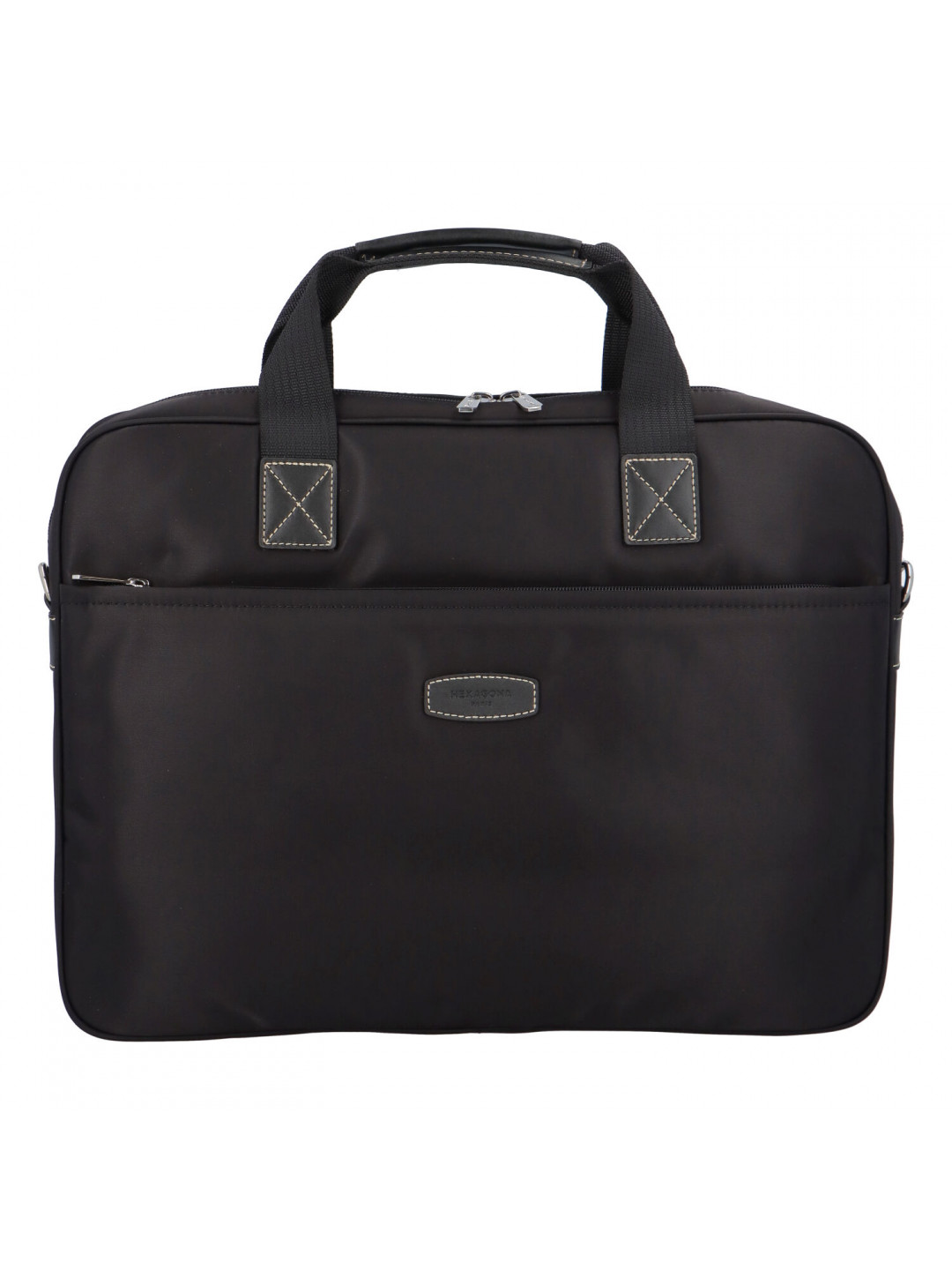 Luxusní taška na notebook černá – Hexagona 171176 A