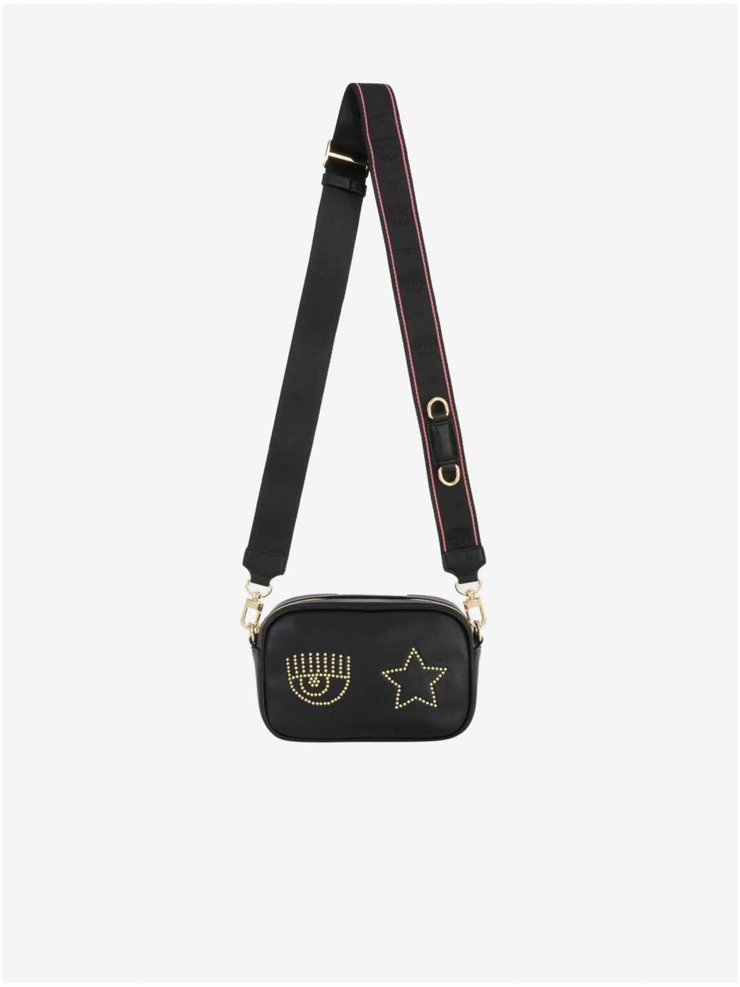 Černá dámská crossbody kabelka CHIARA FERRAGNI Eye Star