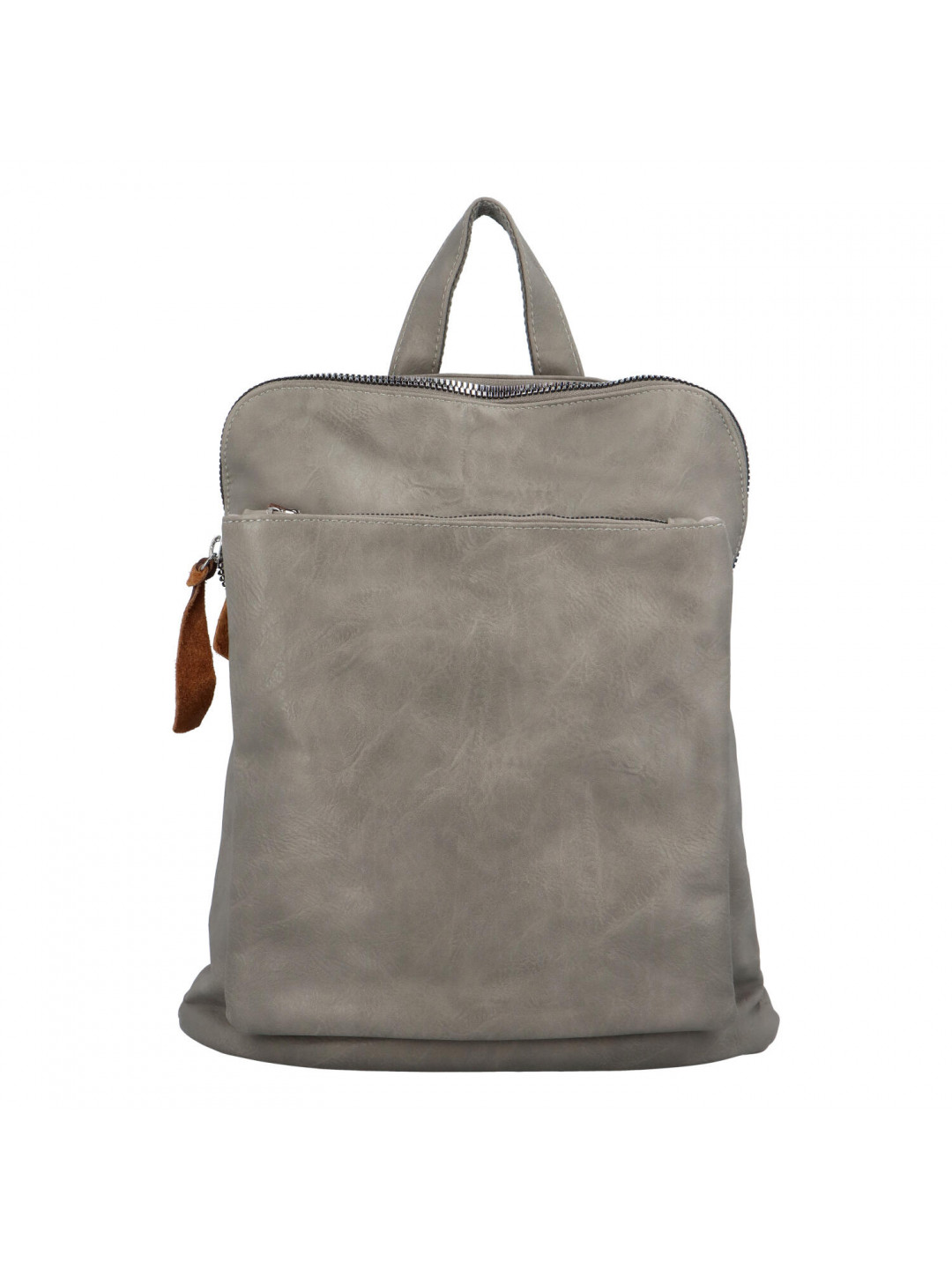 Dámský městský batoh kabelka šedý – Paolo Bags Buginni