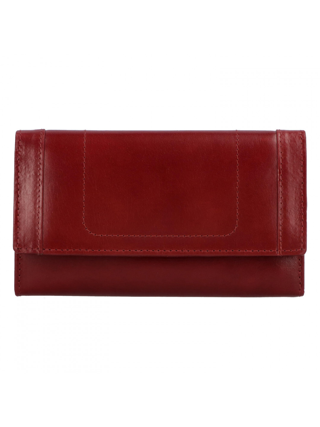 Kožená peněženka tmavě červená – Tomas Mayana