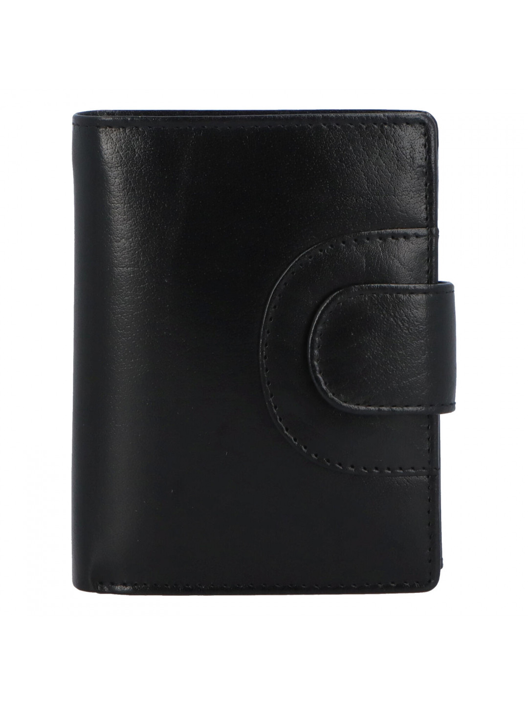 Elegantní kožená peněženka černá matná – Tomas Pilia