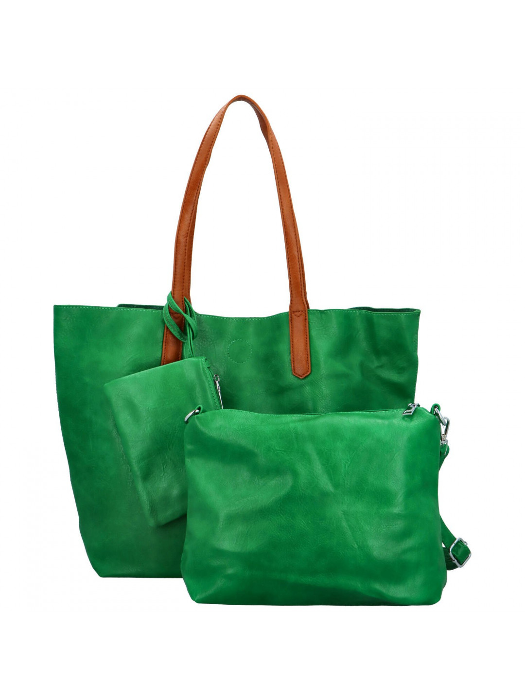 Dámská kabelka na rameno 2v1 zelená – Herisson Maggie