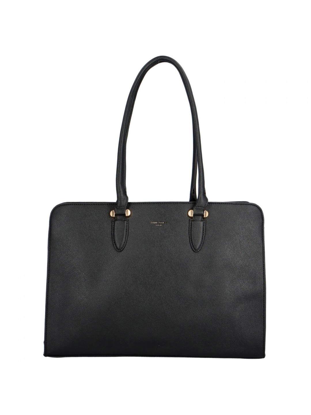 Luxusní dámská koženková kabelka Miriam černá