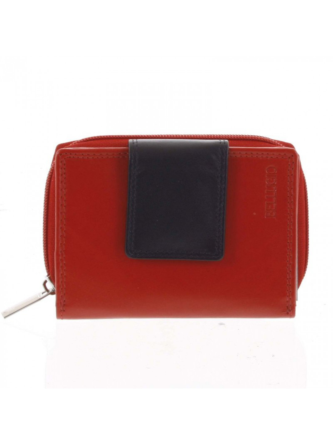 Dámská kožená peněženka červená – Bellugio Eliela New