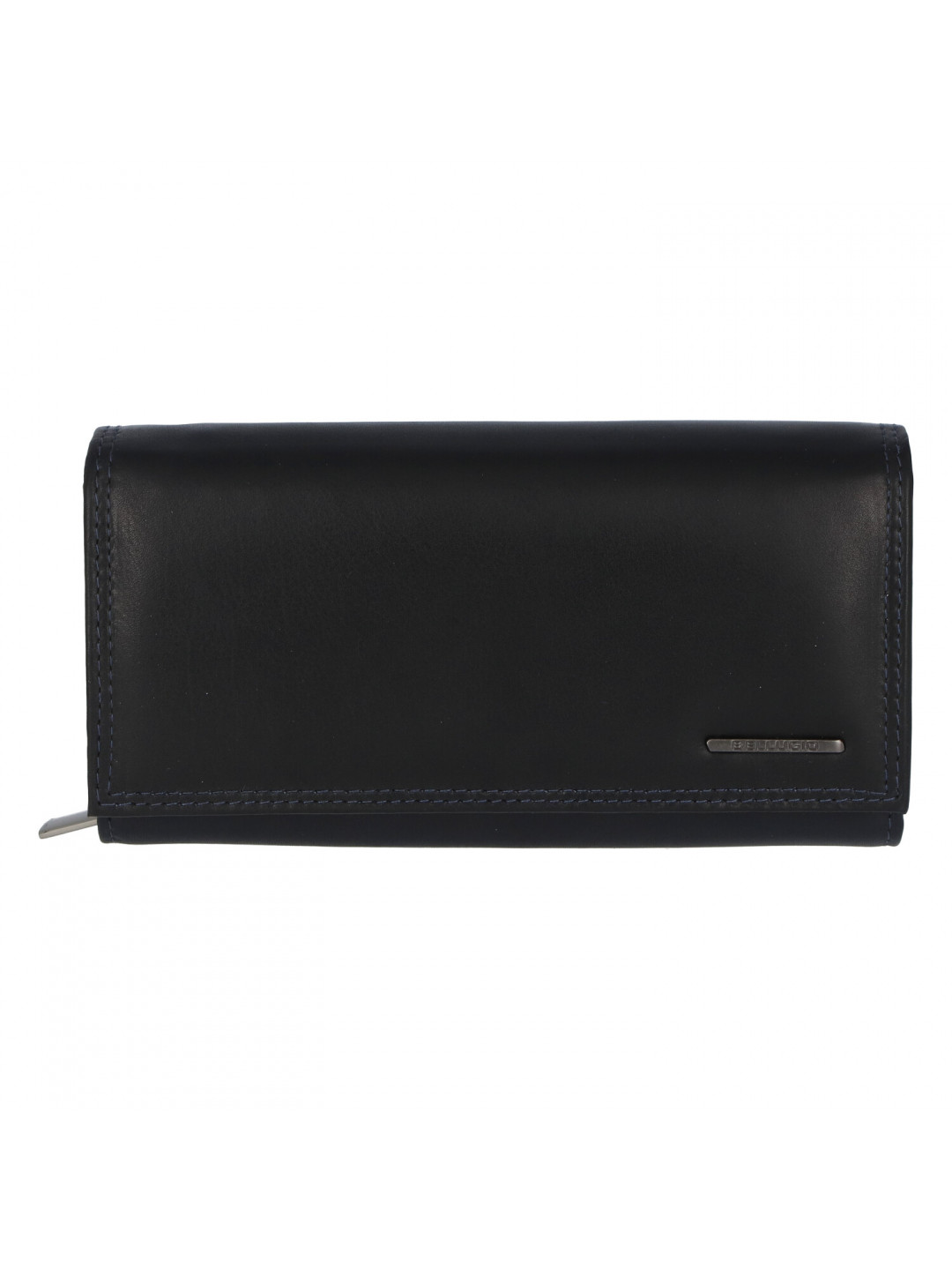 Dámská kožená peněženka modro černá – Bellugio Sofia New