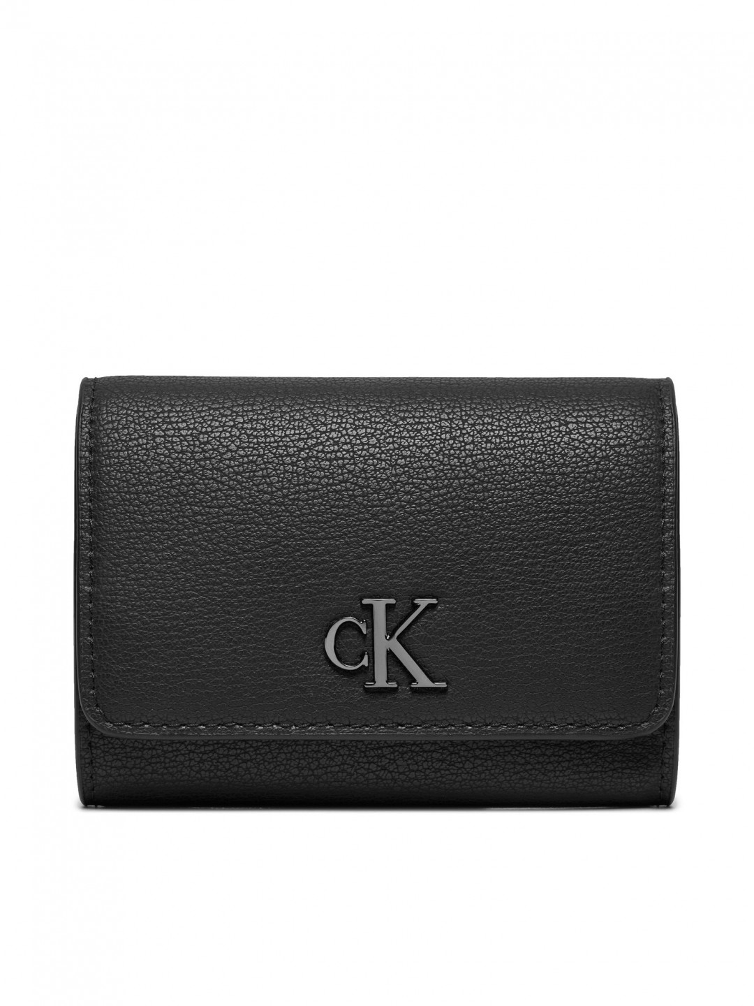 Calvin Klein Jeans Velká dámská peněženka Minimal Monogram Med K60K612376 Černá
