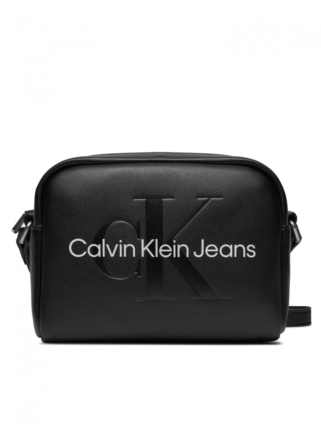 Calvin Klein Jeans Kabelka Sculpted Camera Bag18 Mono K60K612220 Černá