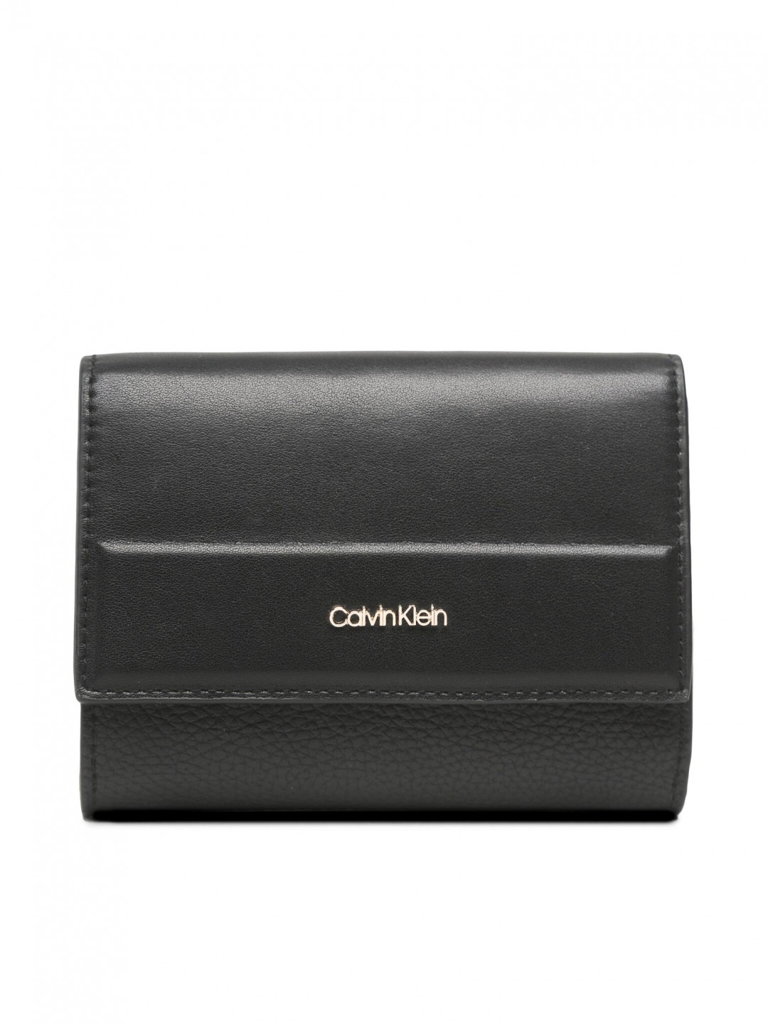 Calvin Klein Velká dámská peněženka Daily Dressed Trifold Wallet Md K60K610484 Černá
