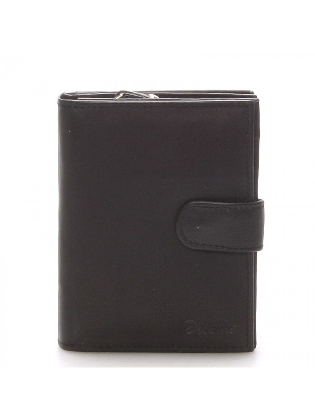 Kožená peněženka černá – Delami 101