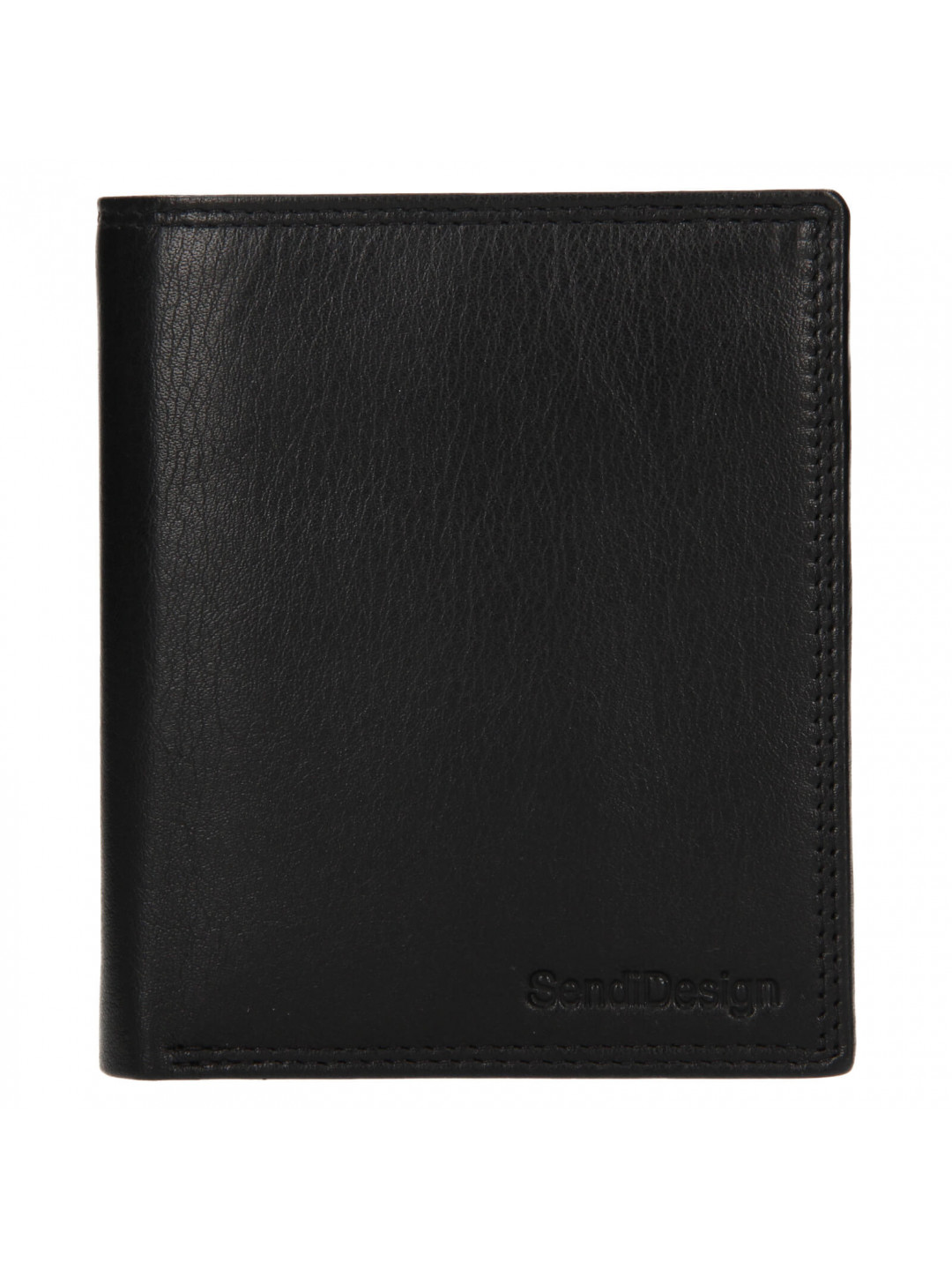 Pánská kožená peněženka SendiDesign Netter – černá