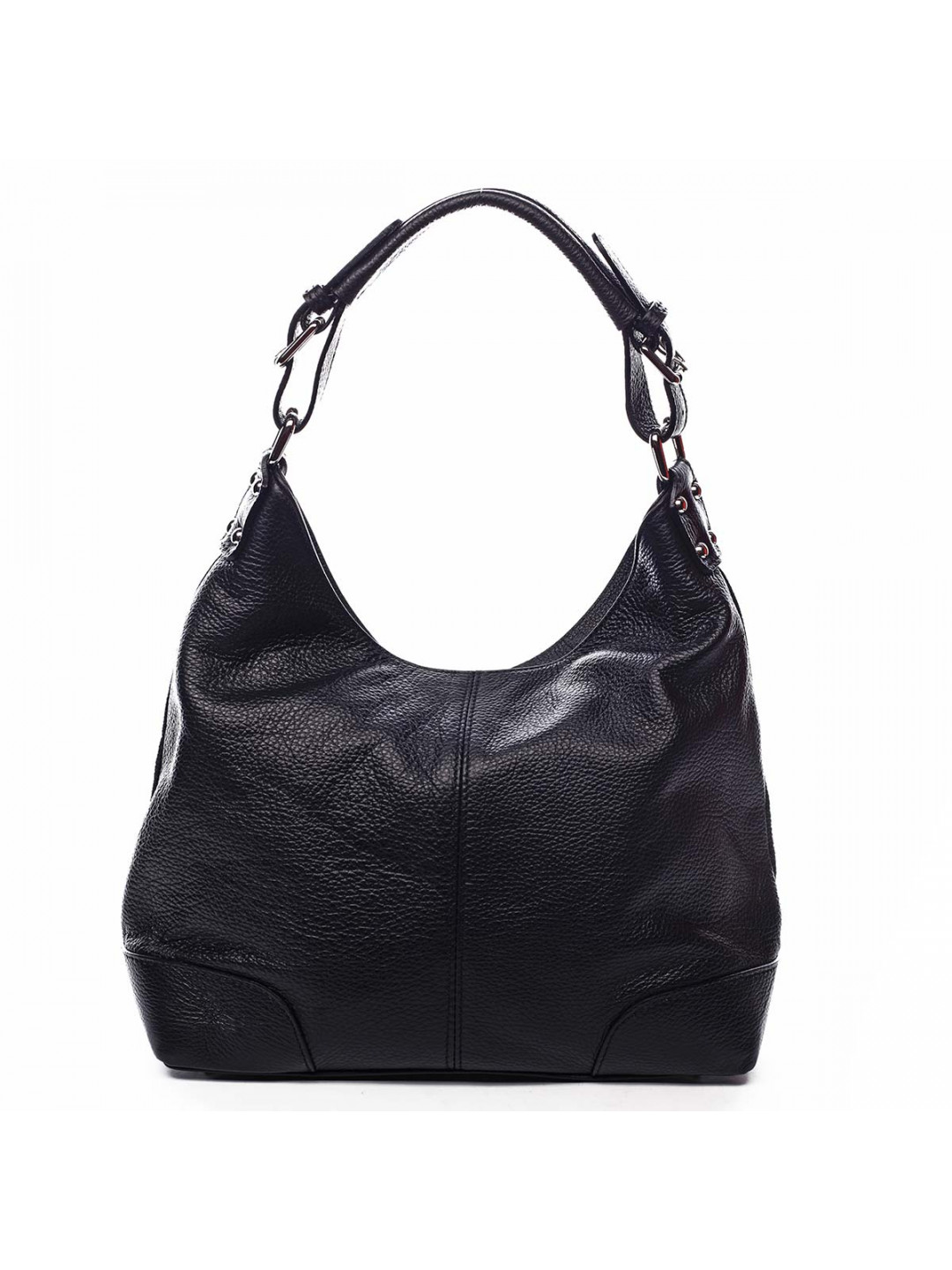 Dámská kožená kabelka černá – ItalY Inpelle