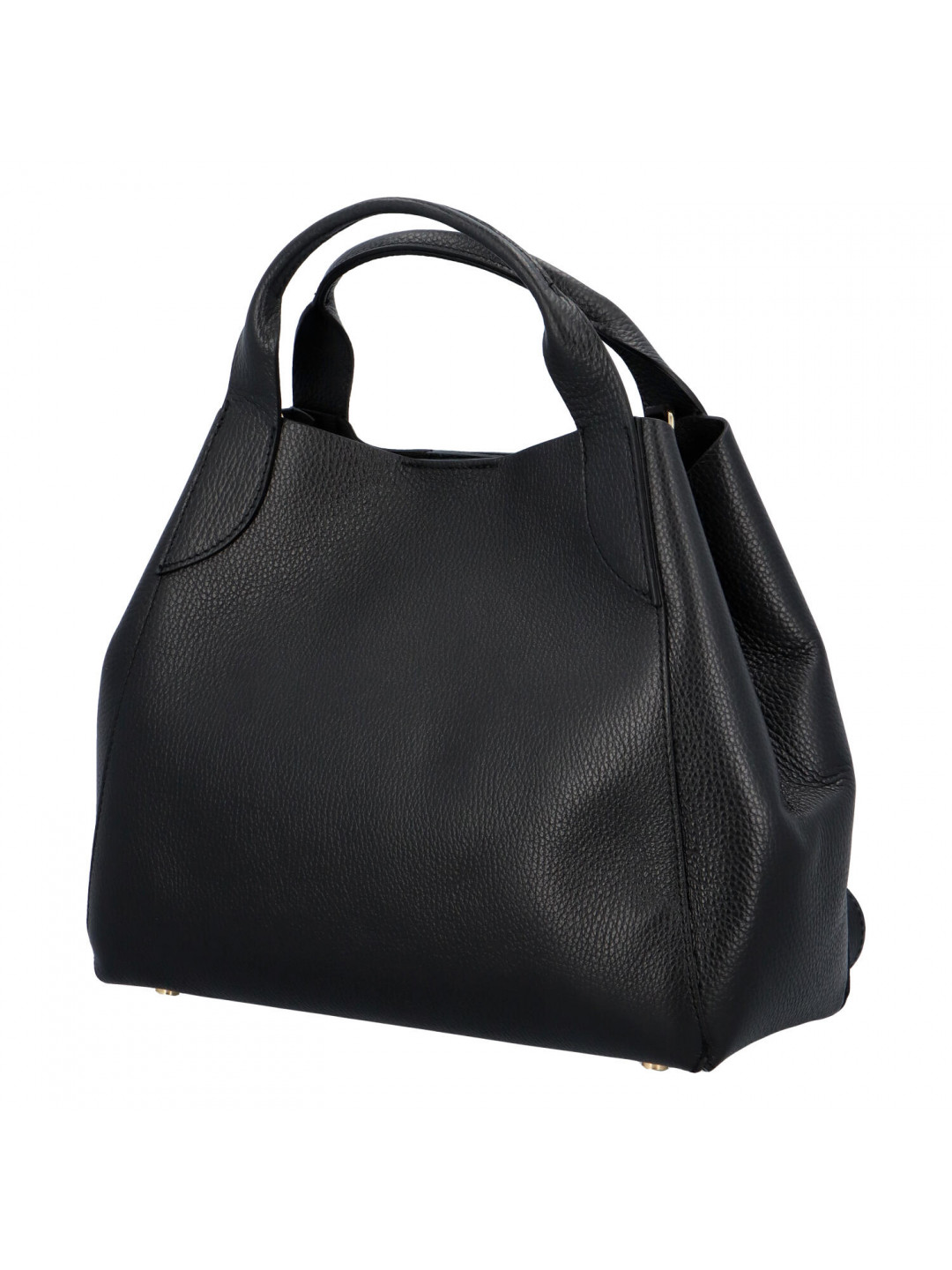 Dámská kožená kabelka černá – ItalY Keriska