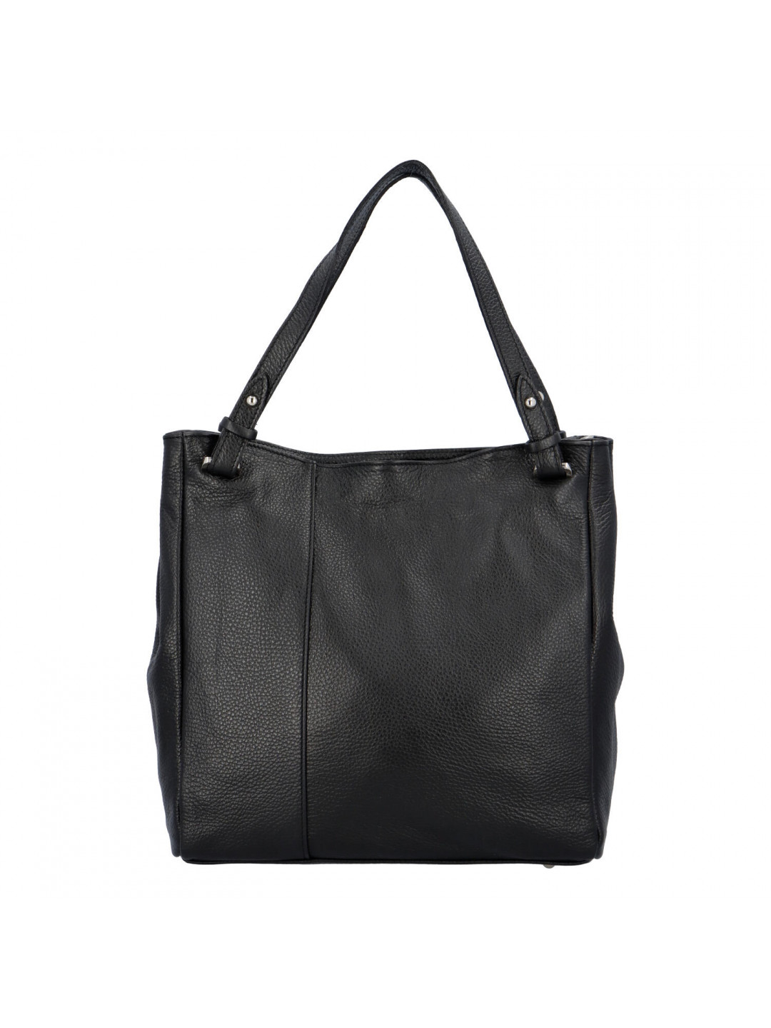 Dámská kožená kabelka přes rameno černá – ItalY Neprolis