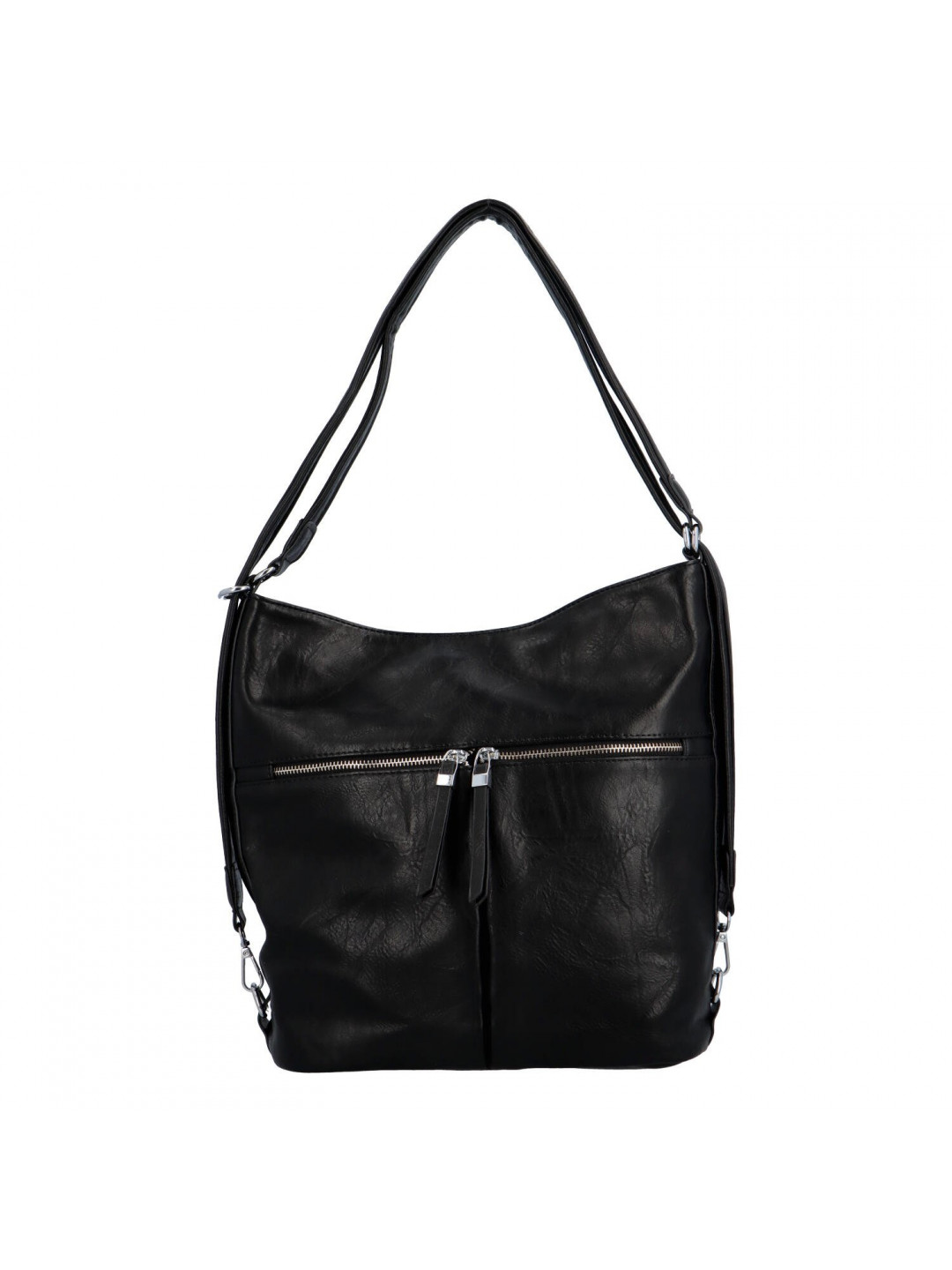 Dámská kabelka batoh černá – Romina Kayla