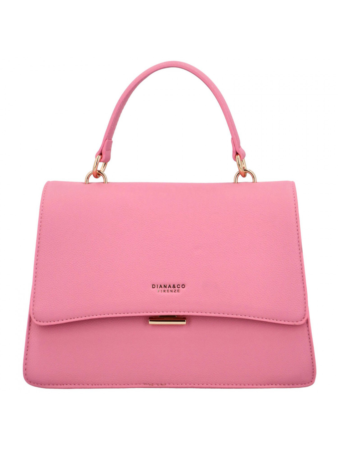 Luxusní kabelka do ruky Lossie barbie růžová